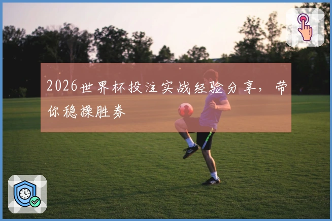 2026世界杯投注实战经验分享,带你稳操胜券