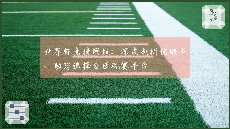 世界杯竞猜网址：深度剖析优缺点，助您选择合适观赛平台