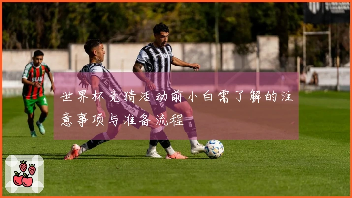 世界杯竞猜活动前小白需了解的注意事项与准备流程